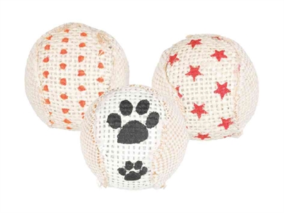 Ratel Ballen Jute 5X5X5 Cm 3 St