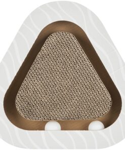 Krabplank Karton Met 2 Ballen 36X36X5 Cm