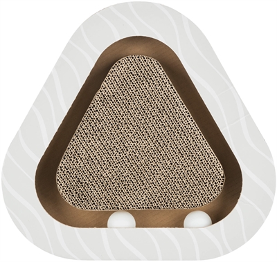 Krabplank Karton Met 2 Ballen 36X36X5 Cm