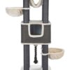 Krabpaal Humberto Xxl Creme / Grijs 68X68X174 Cm