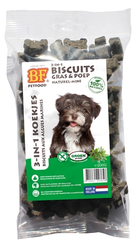 Petfood 3 In 1 Hondenmineralenkoekjes Kruiden Mini 200 Gr