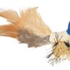 Vogel Met Veren Pluche 8 Cm 4 St