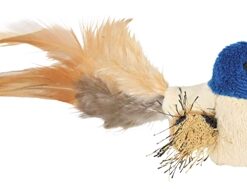Vogel Met Veren Pluche 8 Cm 4 St