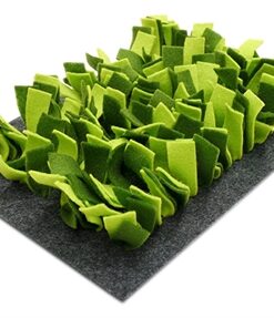 Snuffelmat Knaagdier Zwart / Groen 29,5X20 Cm