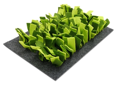 Snuffelmat Knaagdier Zwart / Groen 29,5X20 Cm