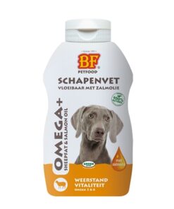 Petfood Vloeibaar Schapenvet Met Zalmolie 250 Ml
