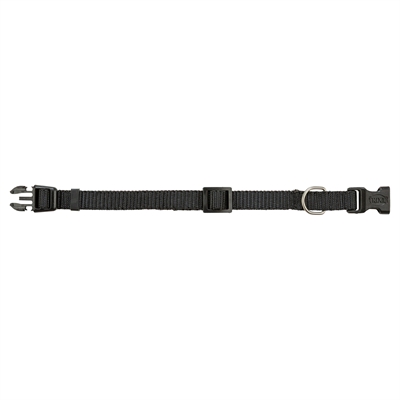 Halsband Hond Premium Zwart 25-40X1,5 Cm