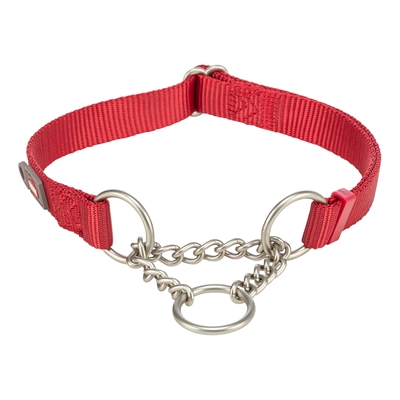 Halsband Hond Premium Halfslip Halsband Rood 45-70X2,5 Cm
