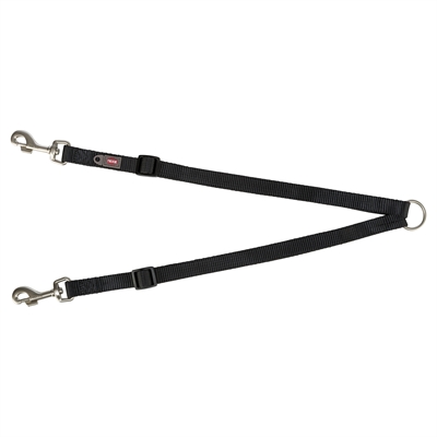 Koppellijn Premium Zwart 40-70X2 Cm