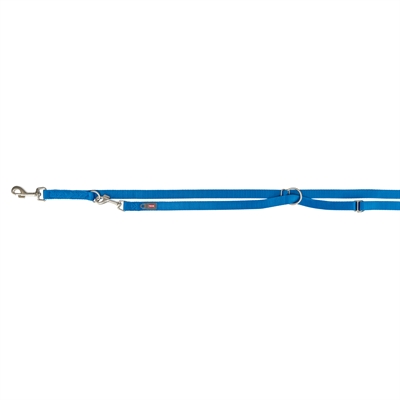Hondenriem Premium Verstelbaar Nylon Royal Blauw 200X2 Cm