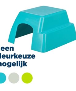 Knaagdierhuis Cavia Kunststof Assorti 26X23X15 Cm