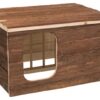 Natural Living Knaagdierhuis Hilke Met Hooiruif 40X32X23 Cm