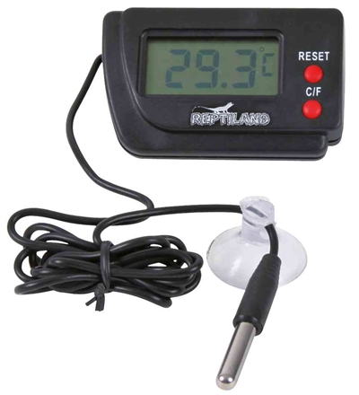 Reptiland Thermometer Digitaal Met Afstandsmeter 6,5X4 Cm