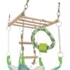 Hangbrug Met Hangmat 17X15X22 Cm 3 St