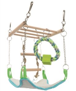 Hangbrug Met Hangmat 17X15X22 Cm 3 St