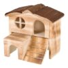 Natural Living Huis Kasja Gevlamd 17X13X15 Cm