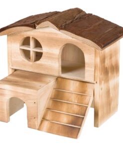 Natural Living Huis Kasja Gevlamd 17X13X15 Cm