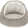 Kattenmand Iglo Livia Grijs / Creme 55X55X45 Cm
