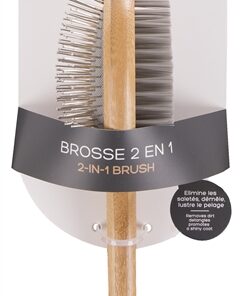 Labo Borstel 2 In 1 Bamboe