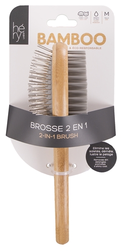 Labo Borstel 2 In 1 Bamboe