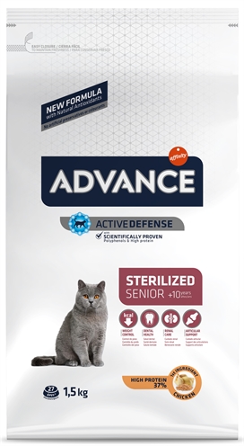 Cat Sterilized Sensitive Senior 10+ 1,5 Kg