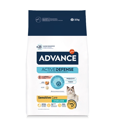 Cat Sterilized Sensitive Salmon 10 Kg