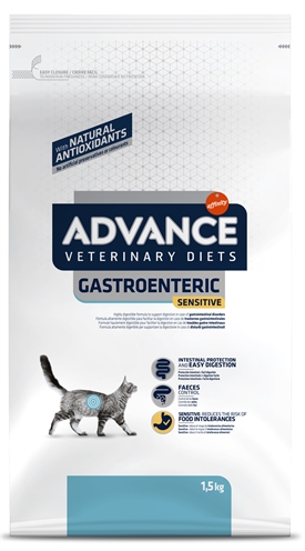 Veterinary Diet Cat Gastroenteric Spijsvertering Sensitive 1,5 Kg