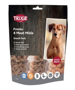 Premio Vlees Minis Kip / Eend / Rund / Lam 4X100 Gr