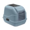 Kattenbak Easy Cat 2Nd Life Gerecycled Blauw 50X40X40 Cm