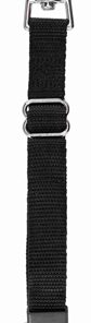 Reserve Korthouder Met Musketonhaak Zwart 45-70X3 Cm