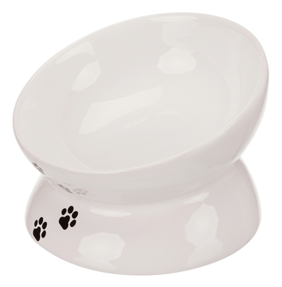 Voerbak Kat Wit 150 Ml 13 Cm