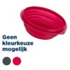Reisbak Silicone Assorti 22X22 Cm 2 Ltr