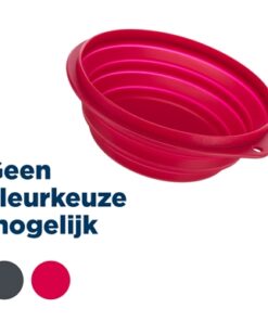 Reisbak Silicone Assorti 22X22 Cm 2 Ltr