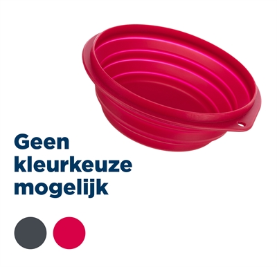 Reisbak Silicone Assorti 22X22 Cm 2 Ltr