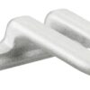 Inzetstuk Voor Hangslot Aluminium Vervoersbox Zilver 5X2X8 Cm 2 St