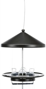 Voersilo 2 Verdiepingen Zwart 36 Cm