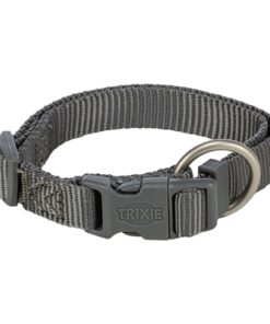 Halsband Hond Premium Grafiet Grijs 30-45X1,5 Cm