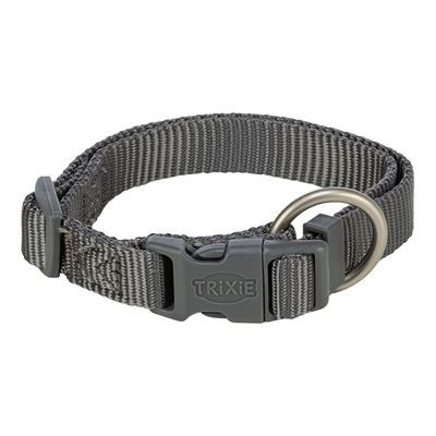 Halsband Hond Premium Grafiet Grijs 30-45X1,5 Cm