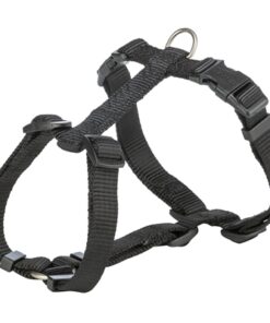Hondentuig Premium H-Tuig Zwart 85-130X3,8 Cm