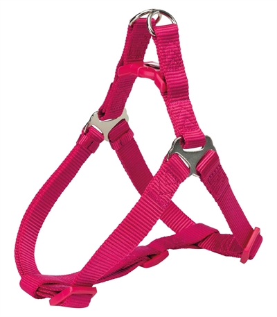 Hondentuig Premium One Touch Fuchsia 40-50X1,5 Cm