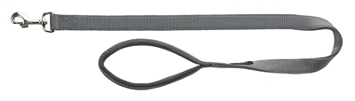 Hondenriem Premium Grijs 120X1,5 Cm