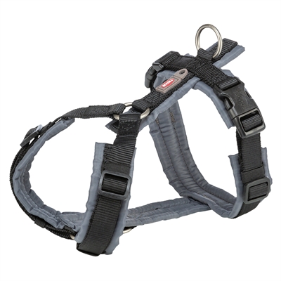 Hondentuig Premium Trekking Zwart / Grafiet Grijs 32-38X1,3 Cm