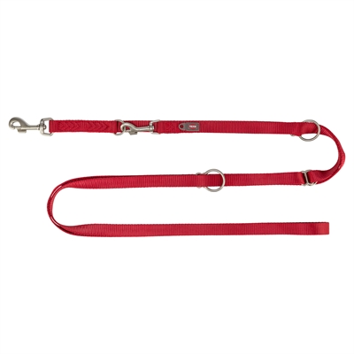 Hondenriem Premium Verstelbaar Rood 300X1,5 Cm
