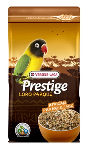 Premium Loro Parque Afrikaanse Grote Parkiet Mix 1 Kg
