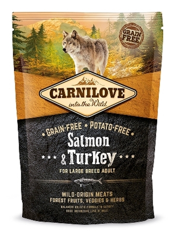 Salmon / Turkey Adult Large Breed 1,5 Kg