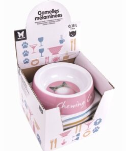 Voerbak Kat Melamine Assorti 13 Cm 150 Ml