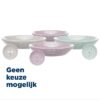 Junior Voerbak Keramiek Laag Assorti 14 Cm 200 Ml 4 St