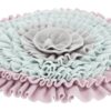 Junior Snuffelmat Zacht Roze / Mintgroen / Grijs 38X38 Cm