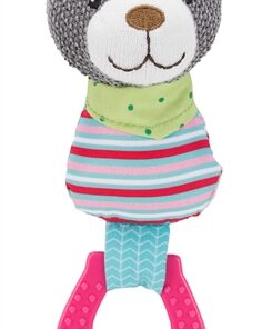 Junior Beer Van Stof Met Bijtring 23 Cm 3 St