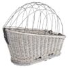 Fietsmand Bagagedrager Met Rooster Grijs 55X35X49 Cm